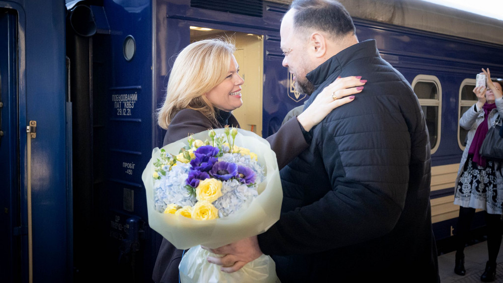 Bundestagstagspräsidentin Klöckner reist in die Ukraine