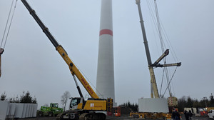 Tödliches Unglück an Windrad in Birstein: 2 Männer sterben