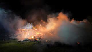 Leerstehendes Wohnhaus: 150.000 Euro Schaden bei Feuer nahe Iba