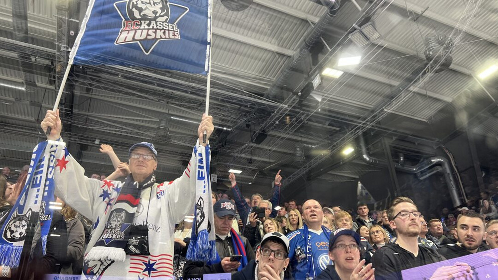 Die Huskies-Fans freuen sich auf die geilste Zeit des Jahres - die Playoffs.