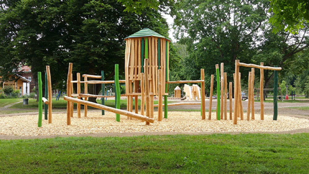 Kassel: Spielplatz Landaustraße