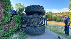 Mann stirbt bei Traktor-Unfall in Ulrichstein