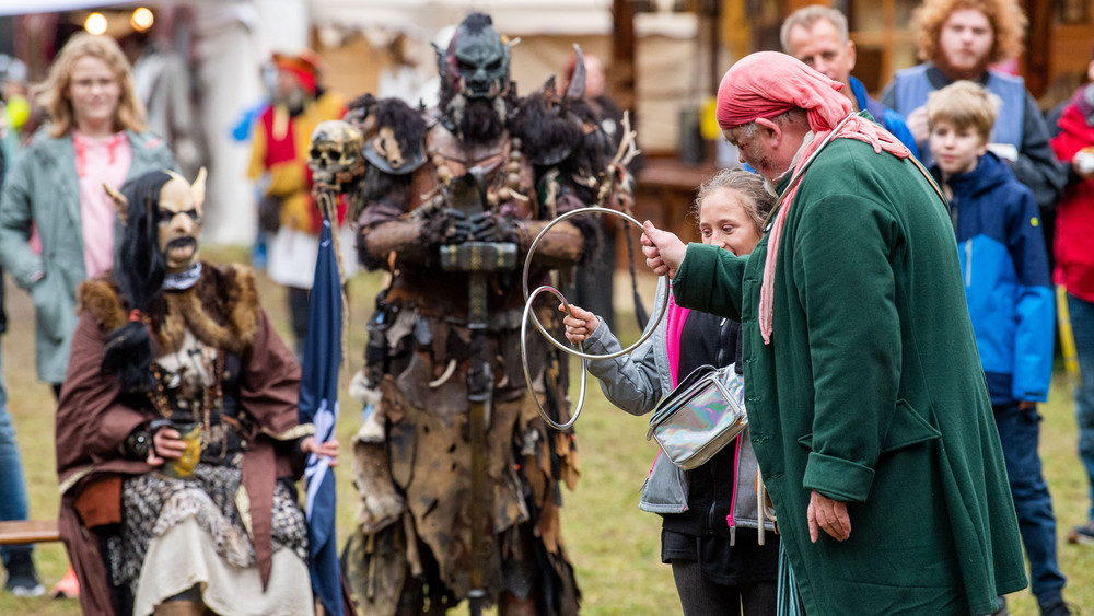 Cosplayer auf dem Annotopia-Festival. 