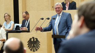 Bouffier hält seine letzte Rede im Bundesrat