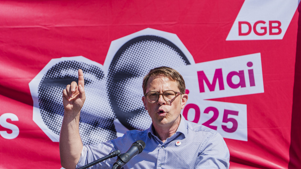 Demonstrationen zum Tag der Arbeit in Hessen