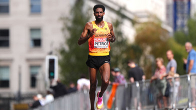 Marathon Frankfurt: Petros knapp hinter Dinki Zweiter