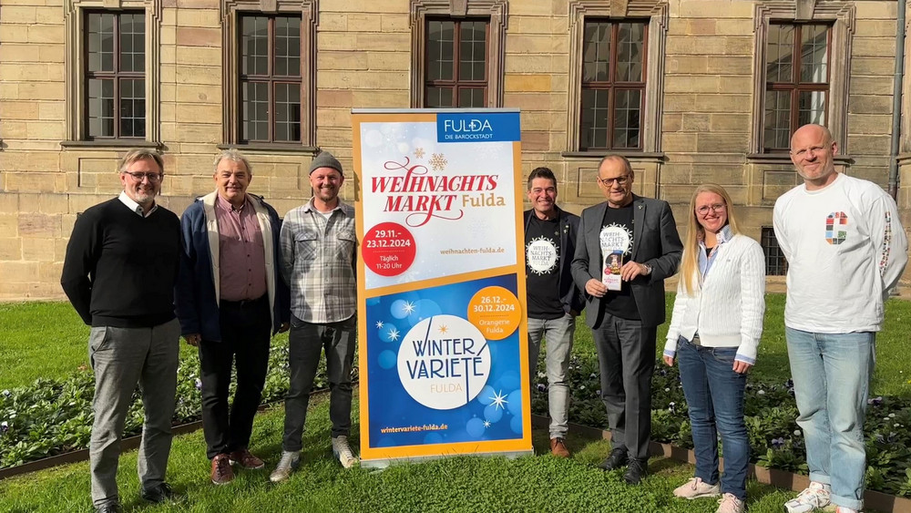 Die Akteure des Fuldaer Weihnachtsmarkts freuen sich schon auf den Startschuss. 