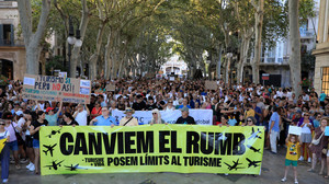 Mallorca-Demo: Einwohner protestieren gegen Massentourismus