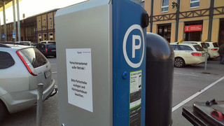 Parkscheinautomaten in Kassel außer Betrieb: Schutz vor Böllern