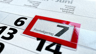 Fronheiligentag Feiertag Hessen