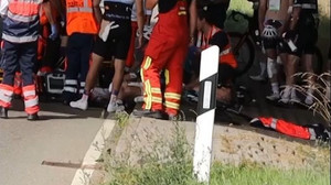 Bis zu 70 Verletzte: Massensturz bei Fahrradrennen Riderman