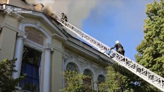 Russlands Großangriff: Weltkulturerbe in Flammen