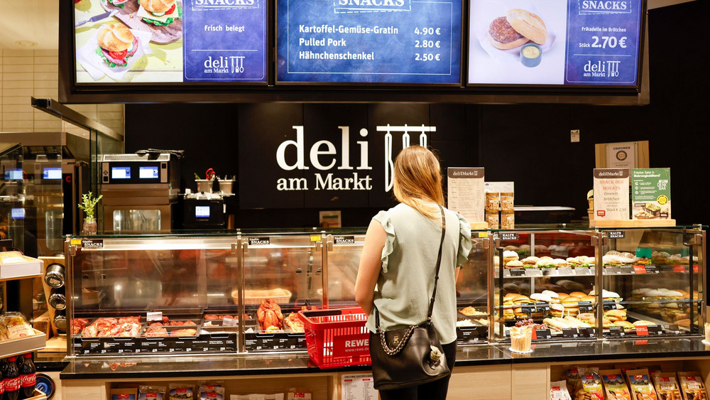 Handelsgastronomie bei Rewe
