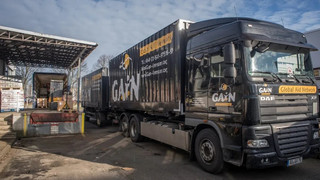 Gießener spenden für Gaza - Gain-Konvoi bringt Hilfsgüter