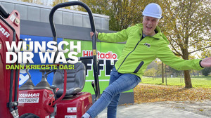 Wünsch dir was: Bagger für Sebastian aus Dillenburg