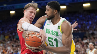 Olympia: Basketballer im Viertelfinale nach Sieg gegen Brasilien