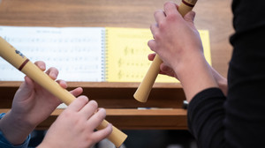 Blockflötenprojekt der Landesregierung an Hessens Schulen gestartet