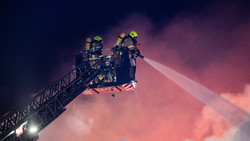 Mindestens 500.000 Euro Schaden: Feuer in Schriesheim