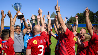 Unity EURO Cup 2023 in Frankfurt: Teams mit Flüchtlingen aus Europa