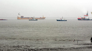 Russische Drohnen greifen deutsches Frachtschiff "EMIL" an