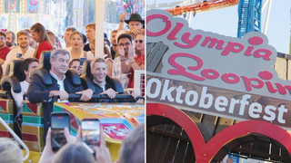Achterbahnfahrt: Söder und Krause bewältigen "Olympia Looping"