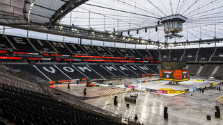 Das Derby beim DEL Winter Game zwischen Löwen Frankfurt und Mannheim