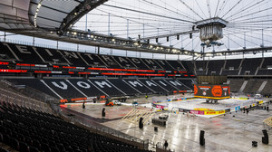 Das Derby beim DEL Winter Game zwischen Löwen Frankfurt und Mannheim