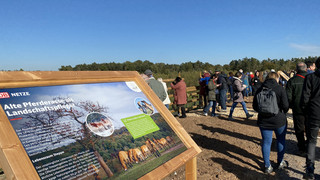 Naturerlebnispfad Wisentwald auf Muna-Gelände in Münster eröffnet