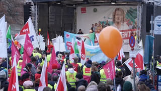 Berliner Kitas dicht: Warnstreik im öffentlichen Dienst startet