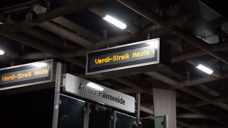 NRW: Großangelegter Warnstreik im Nahverkehr am Freitag