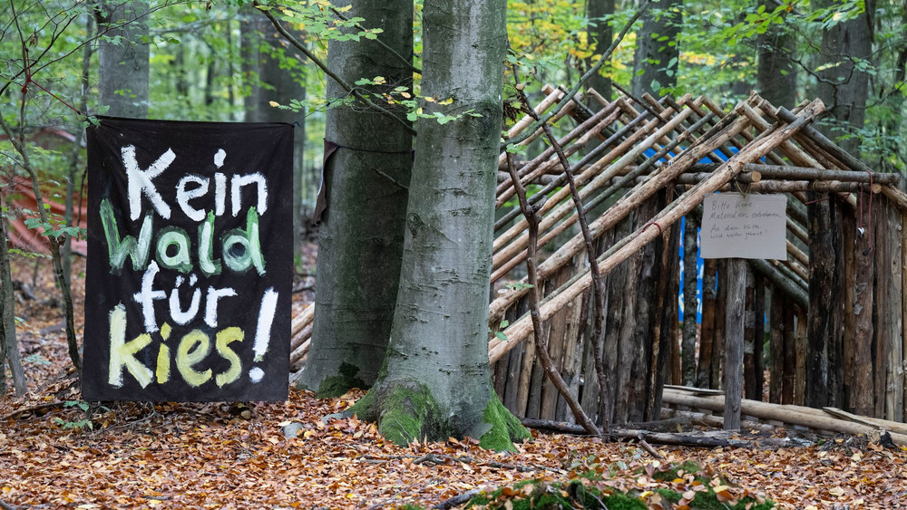 Waldbesetzung in Langen