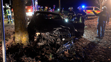 Drei Verletzte bei Unfall in Eiterfeld
