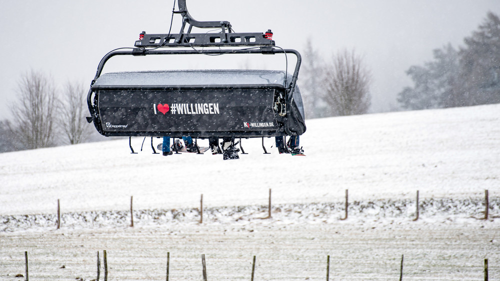 Auf dem Sessellift K1 in Willingen bleibt die Sitzheizung aus (Symbolbild Lift).