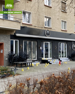 Explosion in Offenbach vor Shisha-Bar in Berliner Straße (auto. import)