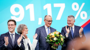 CDU stärkt Merz den Rücken vor Wahlmarathon