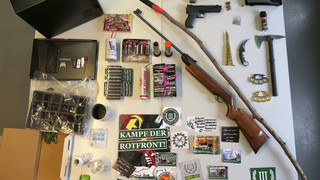 Polizei durchsucht Wohnungen von mutmaßlichen Rechtsextremen