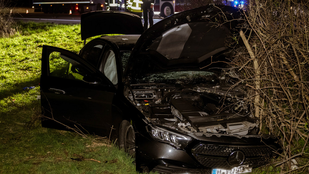 Schwerer Unfall auf der A5