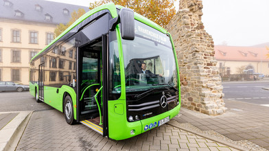 Busstreik in Hessen: Busse der RhönEnergie fahren