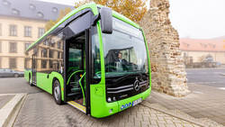 Busstreik in Hessen: Busse der RhönEnergie fahren