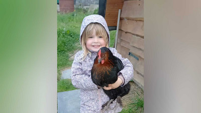 Jette (5) aus Dautphetal kämpft gegen Blutkrebs