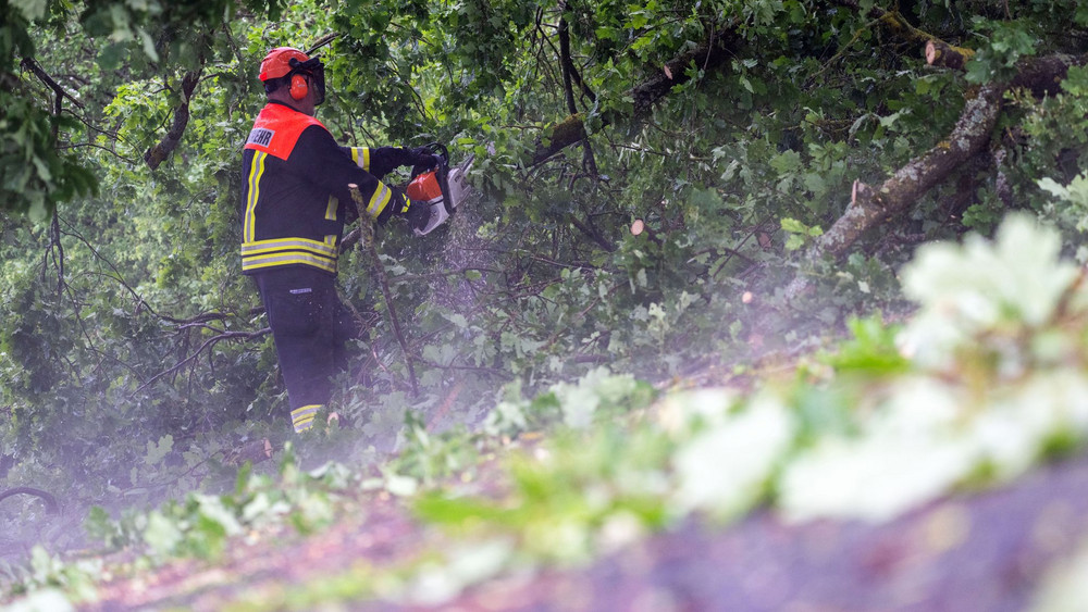 Unwetter in Bayern