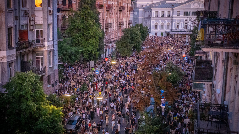 Neues Gesetz zu Antikorruptionsorganen in der Ukraine - Proteste