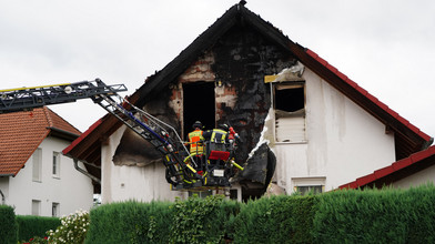 Hausbrand in Borken: Warum der Mann Glück hatte