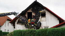 Hausbrand in Borken: Warum der Mann Glück hatte