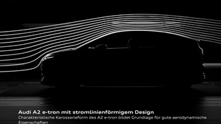 Audi A2 e-tron – Aerodynamik – Animation