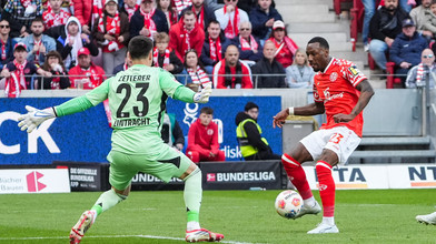 Rhein-Main-Duell in der Bundesliga: Mainz 05 gewinnt 2:1