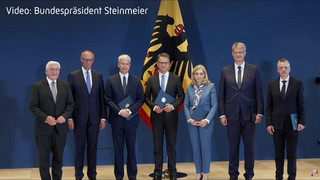 Kabinettsumbau vollzogen: Steinmeier ernennt drei Minister