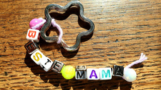 Schlüsselanhänger: DIY-Geschenk zum Muttertag