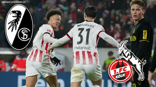 Keine Punkte: Köln verspielt Führung in Freiburg