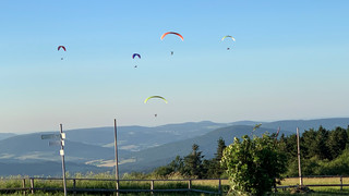 Paragliding-Worldcup auf der Wasserkuppe
